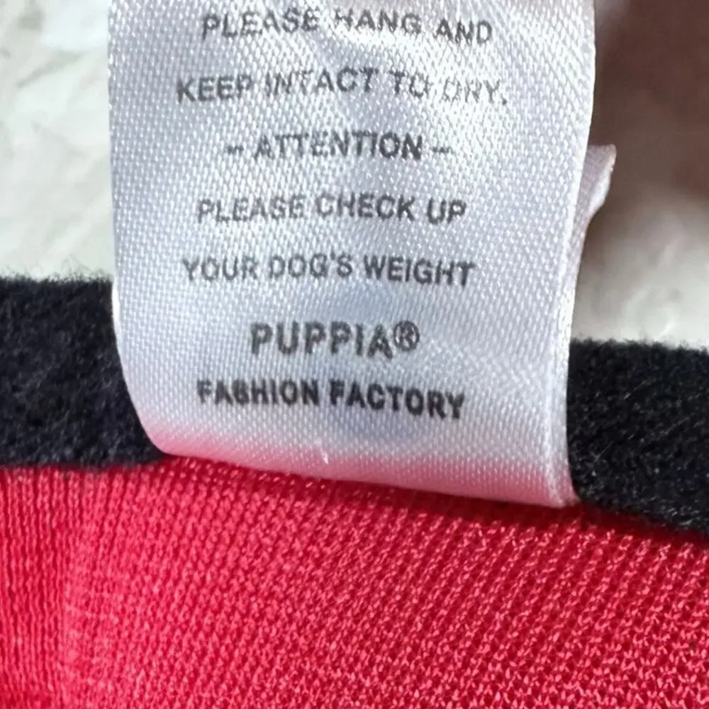 Puppia Red Dog Harness Size Small NWT
